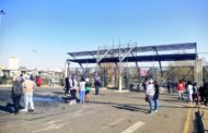 Protest outside Maponya Mall following the tragic death of an e-hailing driver