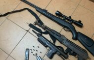 Four unlicensed firearms recovered and one suspect arrested