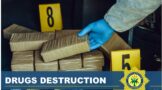 Police Commissioner to lead a drug destruction process in which more than R400 million worth of drugs will be destroyed