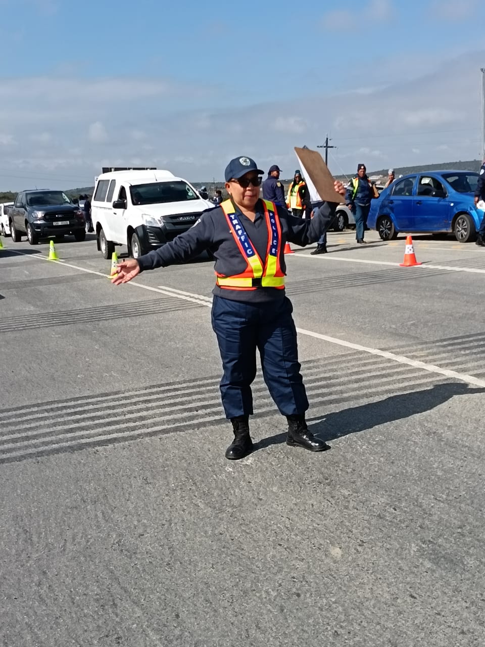 Operation Basadi conducted along the R63 at the Masingatha/Tolofiyeni junction, King William's Town