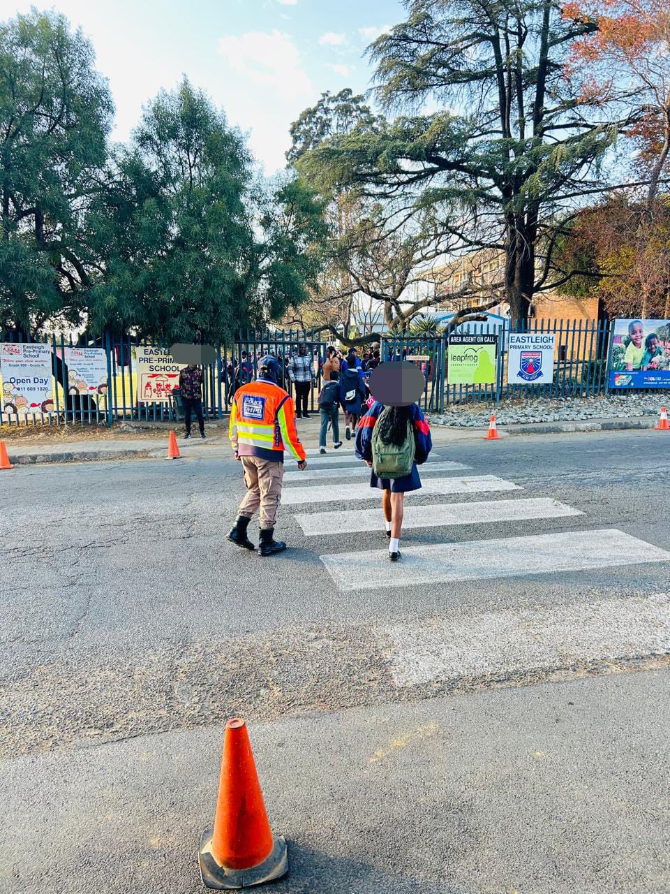 Scholar patrol inspection at Eastleigh Primary school, in the Edenvale area