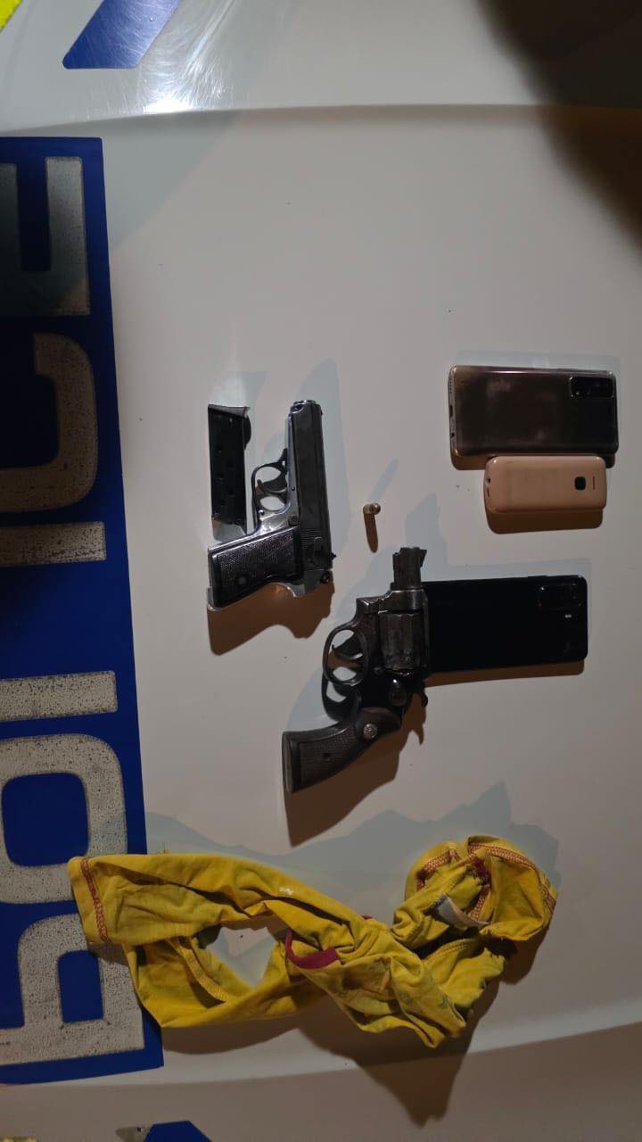 Suspects arrested for possession of unlicensed firearm and ammunition, kidnapping, armed robbery, extortion and rape