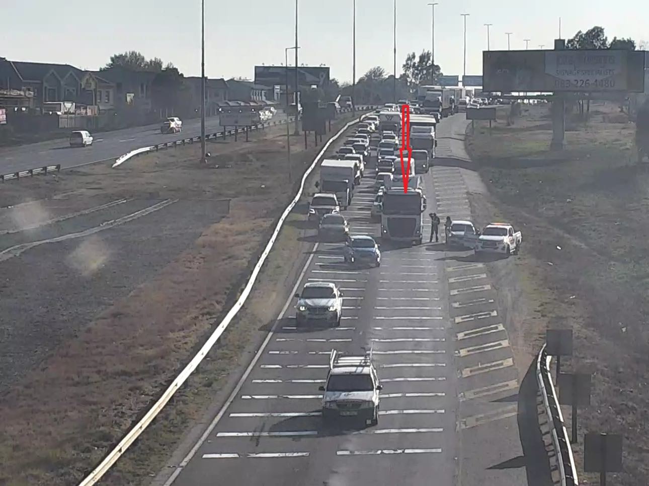 Collision on the R24 direction west, after Edenvale Road