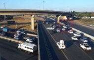 Traffic delays after a collision on the R24 direction east, at the Gilloolys interchange