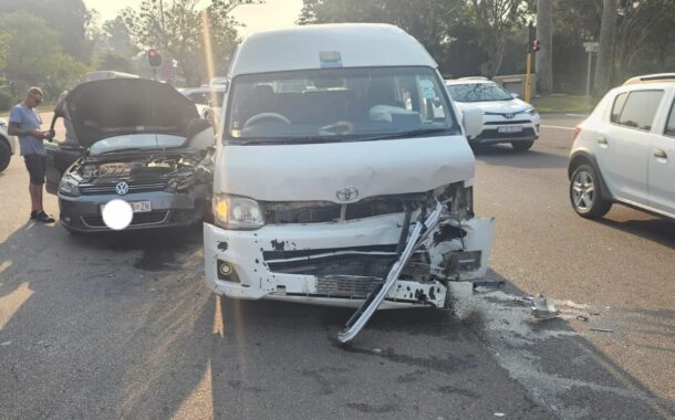 Collision on Builders Way in Hillcrest