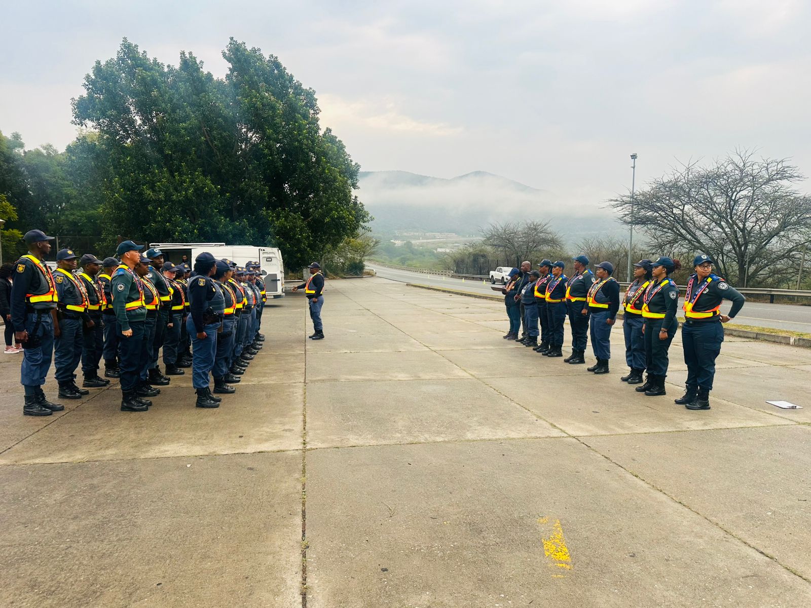 Female officers conducted a roadblock on the N2 near Kei Bridge