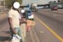 Reminder that walking or hitchhiking on a freeway is a criminal offense and poses a serious risk to both pedestrians and motorists
