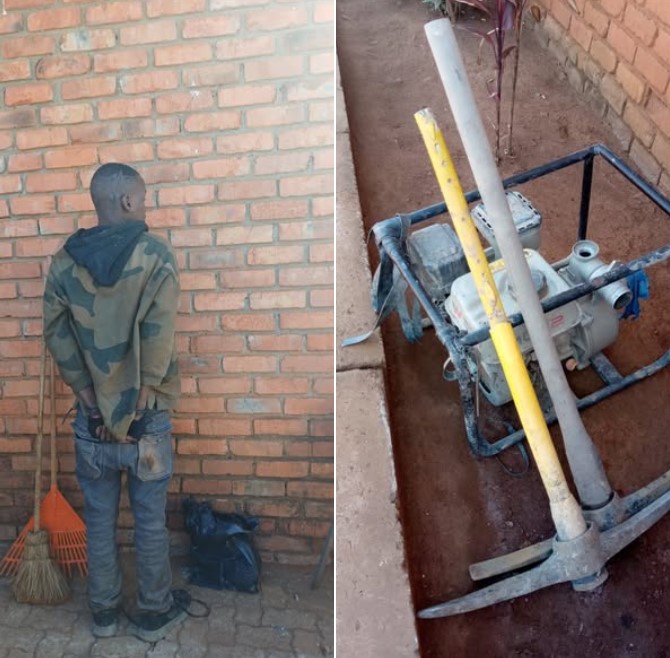 Enforcement activities target Illegal Mining activities for precious minerals, specifically gold, in the Mopani District