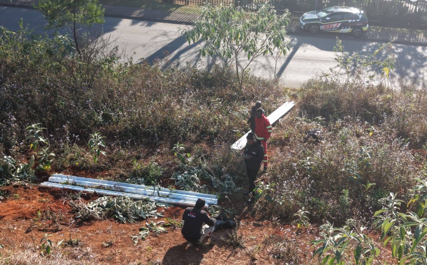 N3 Guardrail Theft Foiled in Chase Valley