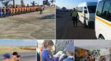 Six suspects arrested and 17 minibus taxis impounded in Brakpan