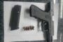 Suspect found in possession of unlicensed firearm and ammunition