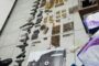 Police teams discovered an arms cache on the Cape Flats