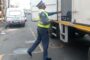 Driver found obstructing the flow of traffic by failing to use the designated loading zone