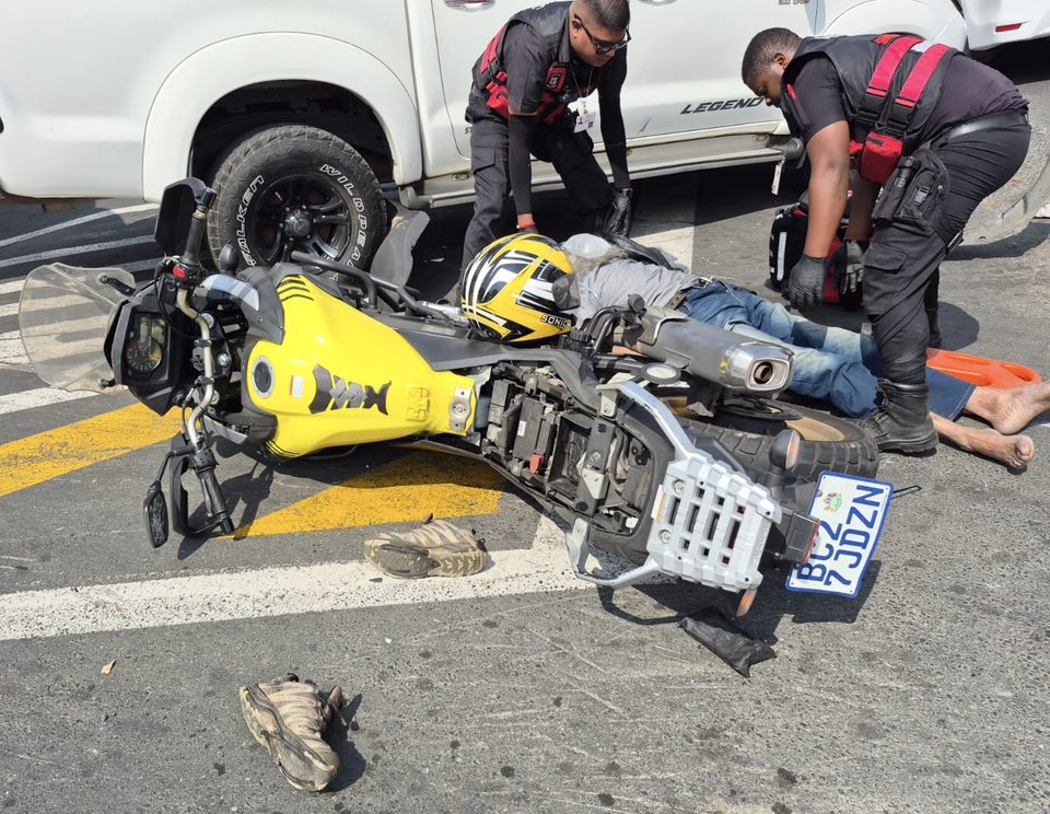 Unidentified Biker Knocked Down: Verulam - KZN