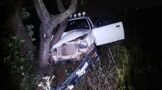 Vehicle Crashes Into Tree: Waterloo - KZN