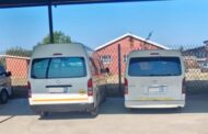 Eight taxis impounded during a joint operation in the Duduza area