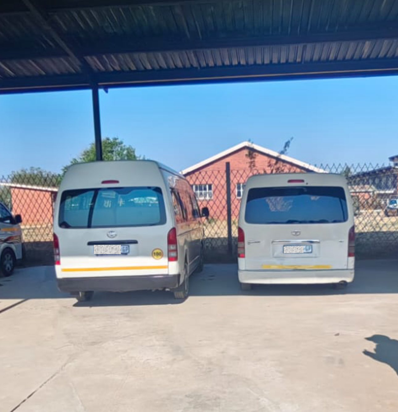 Eight taxis impounded during a joint operation in the Duduza area