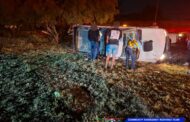 Motor vehicle collision on the R101 (Old Johannesburg Road) outside the Zwartkop Air Force Base