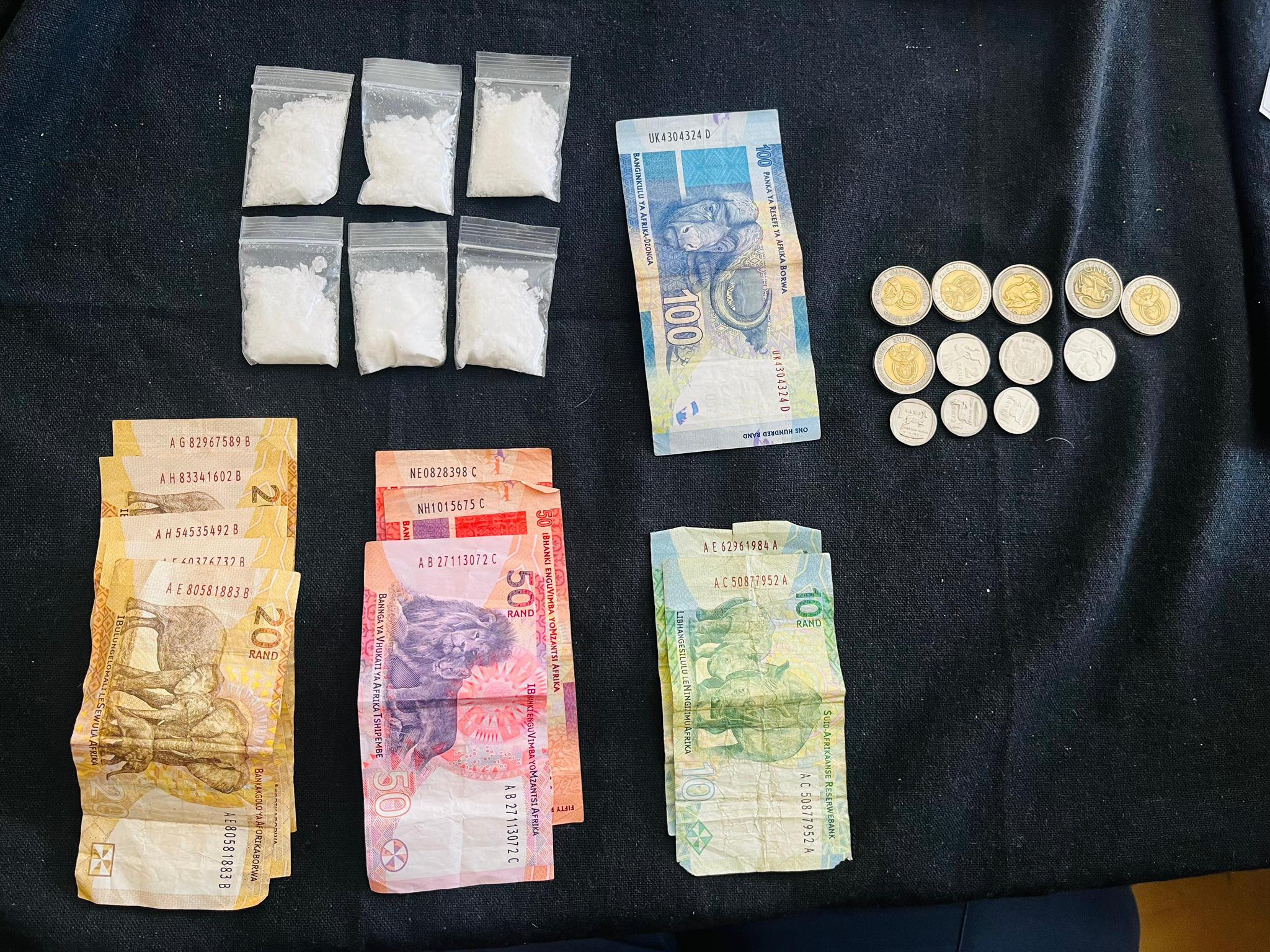 The SAPS Namakwa District Task Team executed a successful search and seizure operation in Steinkopf