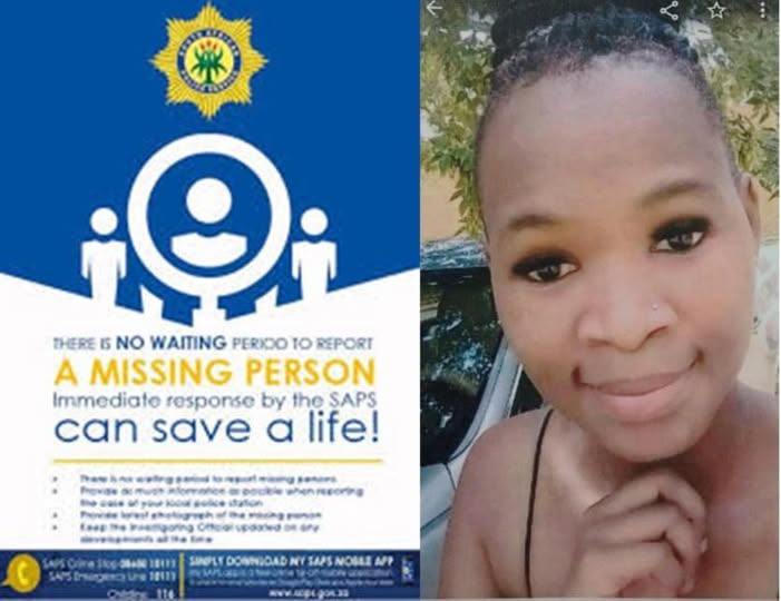 Thabong police request assistance from the public in locating 23-year-old Boipelo Khepheng, who went #missing in Thabong