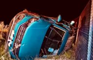 One person injured in a rollover crash on the R301 Hollandsche Molen, Franschhoek