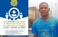 The police in Swartruggens request the community's assistance in locating a missing man, Kaome Aldriaan Moitlhabi