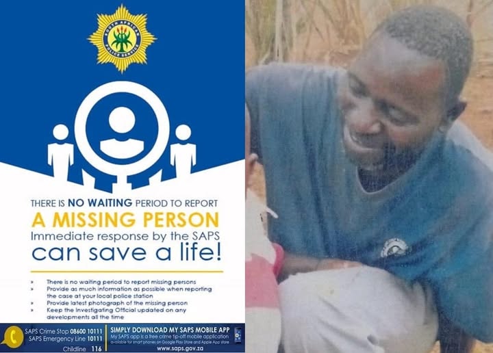 Police in Mokopane seek public assistance to locate a missing man