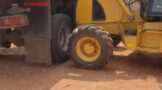 Preparatory work for the regravelling of D478 Road in Sedibeng