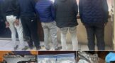 Five suspected extortionists arrested with four firearms and drugs
