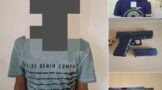 Suspects arrested for the unlawful possession of firearms, ammunition, and suspected stolen property
