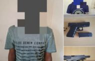 Suspects arrested for the unlawful possession of firearms, ammunition, and suspected stolen property