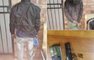 Gauteng Traffic Wardens arrested two suspects found in possession of an unlicensed firearm and ammunition