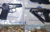 Swellendam police confiscates two firearms and several rounds of ammunition