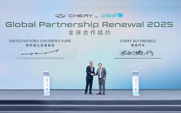 Chery Group Renews US$6 Million Partnership with UNICEF to Advance Global Education
