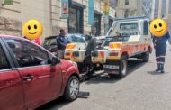 Vehicle removed for parking obstructing Kruis & Albertina Sisulu Street in Joburg, CBD
