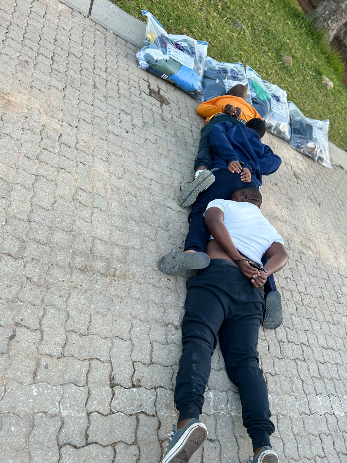 Three suspects nabbed in connection with a series of business robbery cases in Polokwane