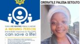 Police seek assistance in locating a missing teenager Oreratile Palesa Setouto