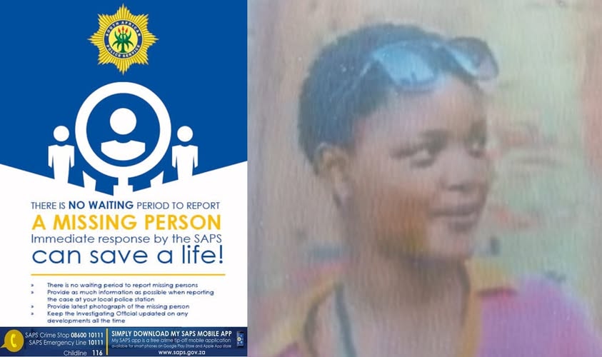 Missing person sought by police