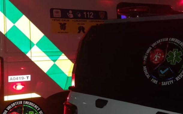 Patient treated after a fall in Queenswood