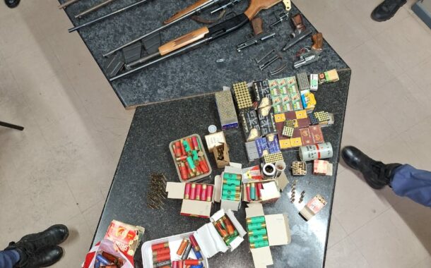 Anti-Gang Unit seized firearms and ammunition in Langebaan