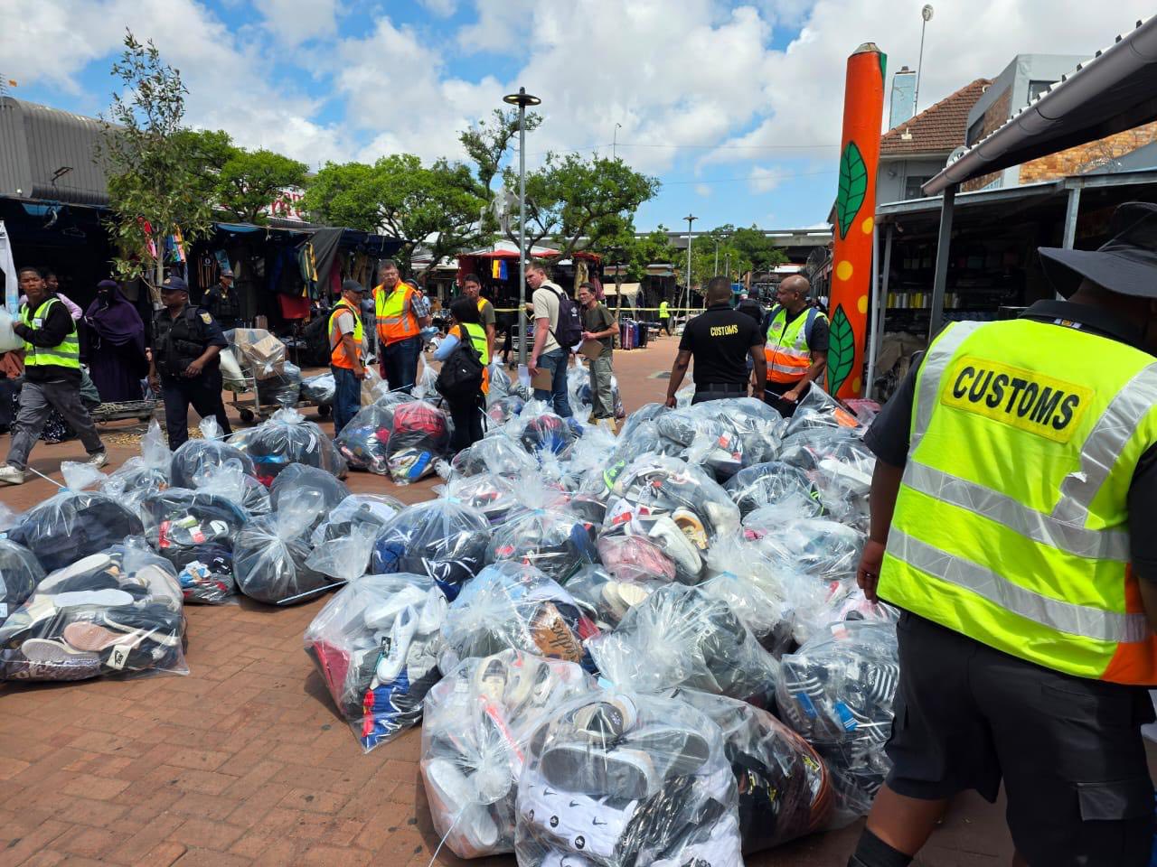 Western Cape police clamp down on counterfeit goods worth R8 million