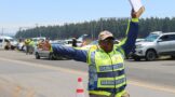 Roadblock on the N2 Ngwempisi Road between Ermelo and Mkhondo