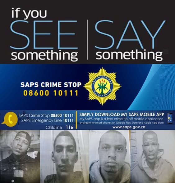 Wynberg police need assistance to trace wanted suspects