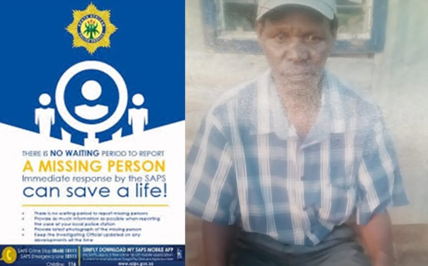 Brits Police request community assistance in locating missing man: Ephraim Kgotlaetsile Tele