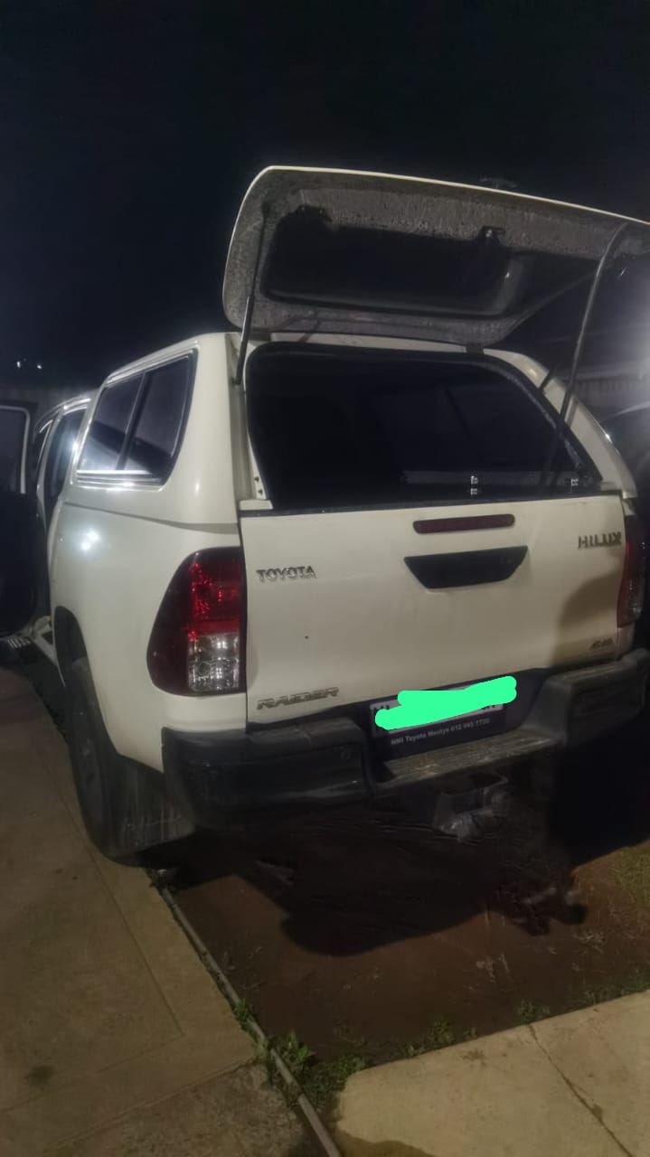 Vehicle recovered soon after it had been hijacked in the Umlazi policing precinct