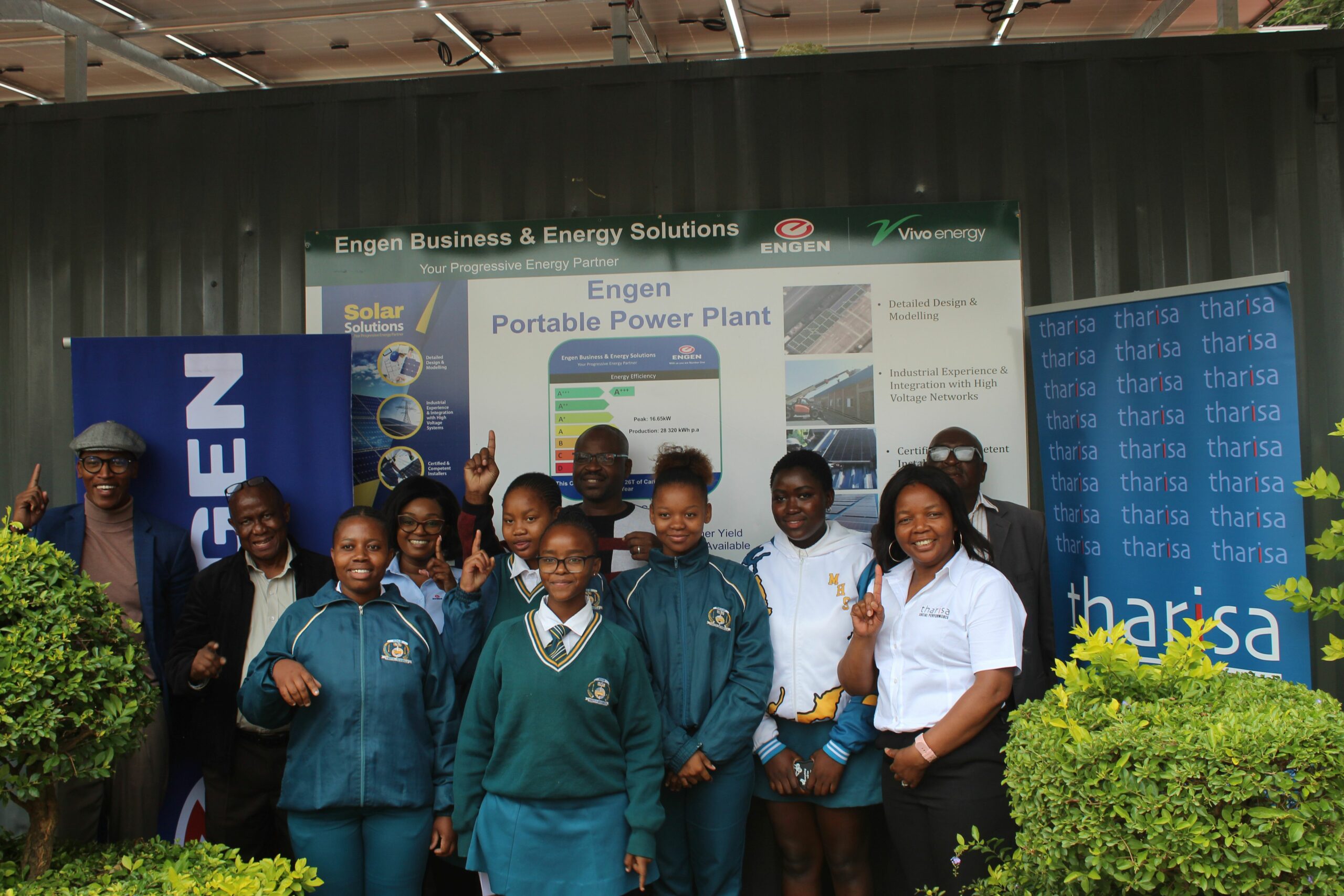 Engen Helps Power Marikana North High School
