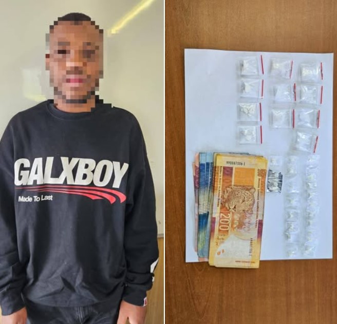 Suspect arrested and drugs seized at an illegal prostitution house and drug den in the Umhlatuzana area