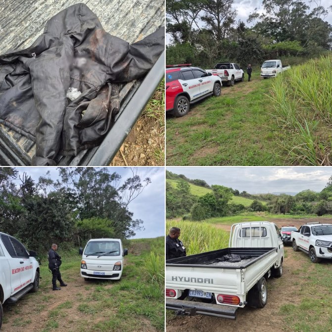 Blood-Stained Jacket Found in Abandoned Bakkie: Blackburn - KZN