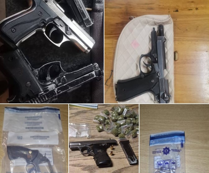 Gauteng police have recovered 776 unlicensed firearms and 2030 rounds of ammunition between 1 July 2025 and 30 September 2025