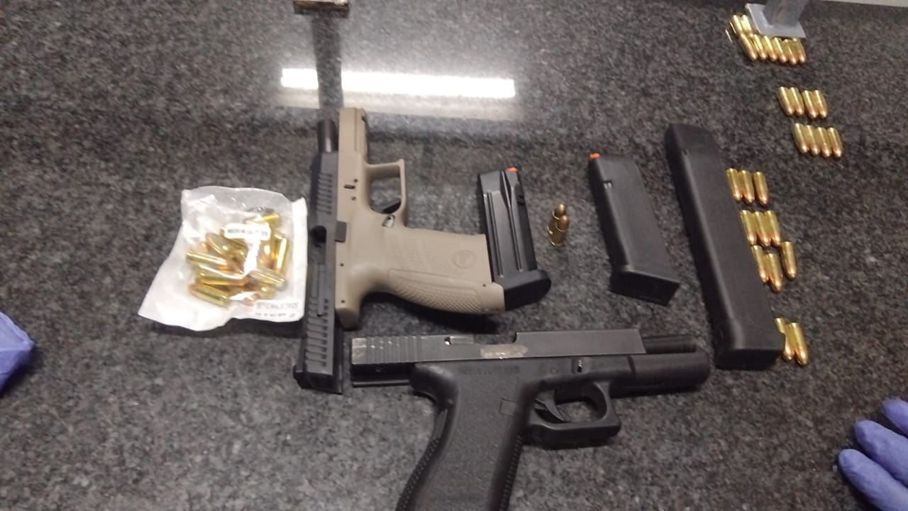 Mitchell's Plain Crime Prevention Unit arrest suspects with unlicensed firearms